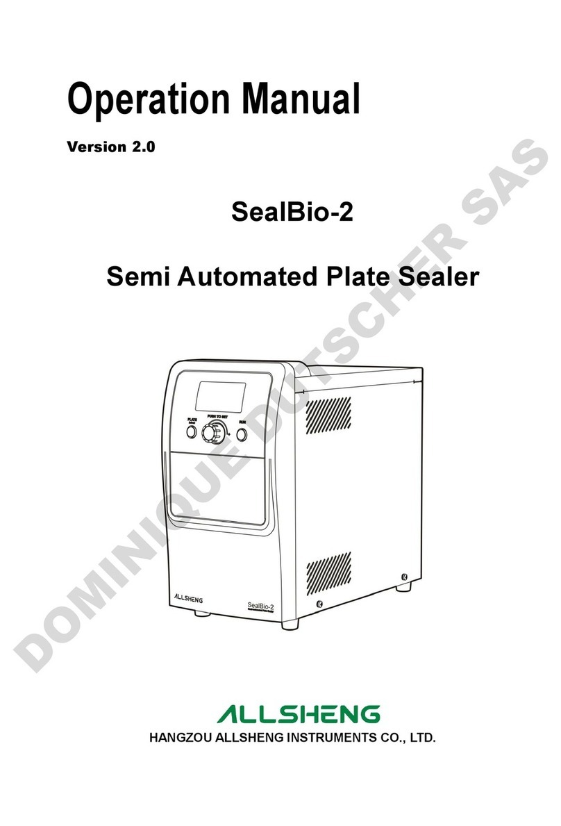 Allsheng SealBio-2 Operation manual