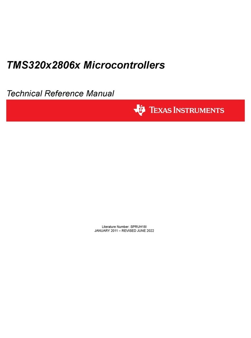 Texas Instruments TMS320 2806 Series Technical reference manual
