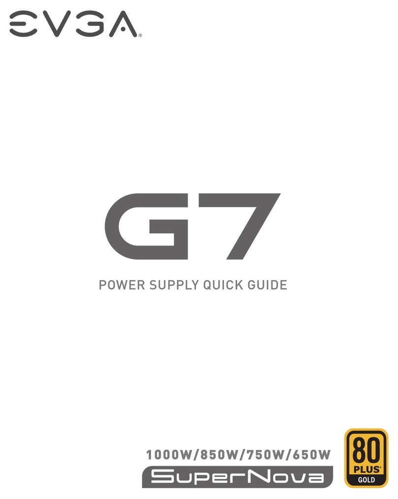 EVGA SuperNOVA G7 User manual