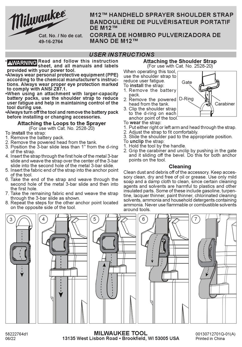 Milwaukee 49-16-2764 User instructions