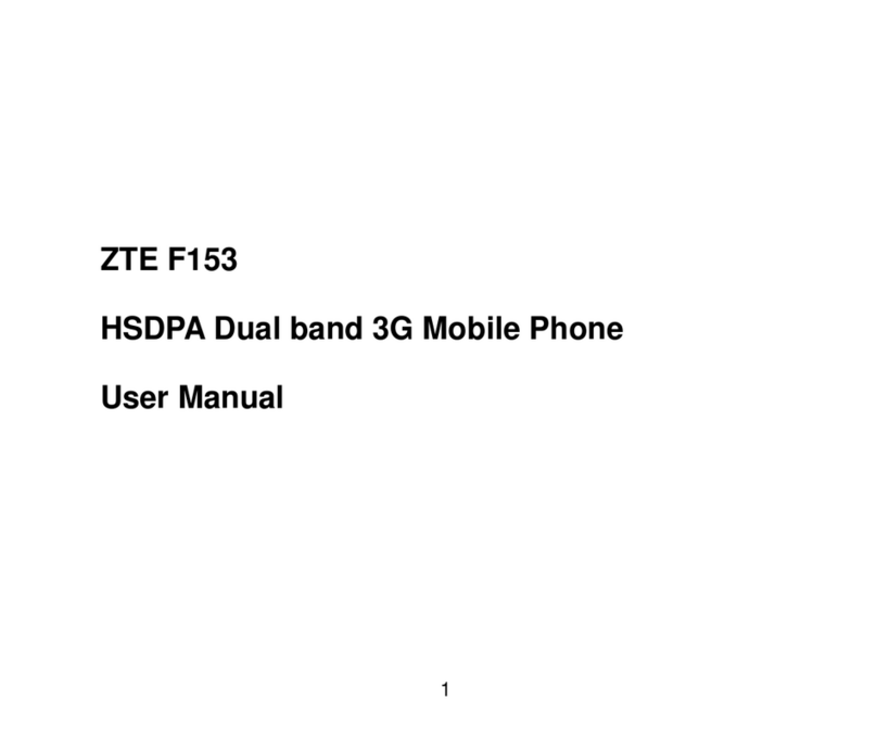 Zte F153 user manual
