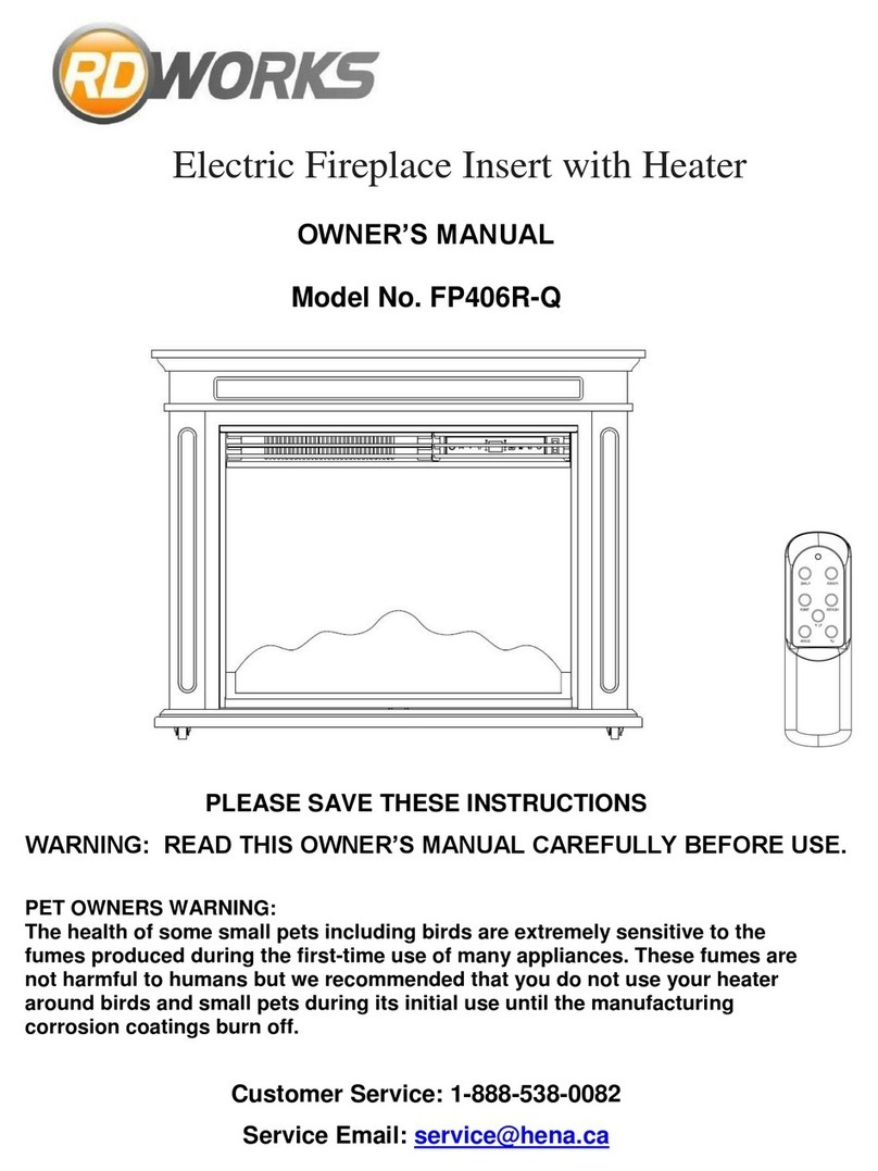 RD WORKS FP406R-Q User manual