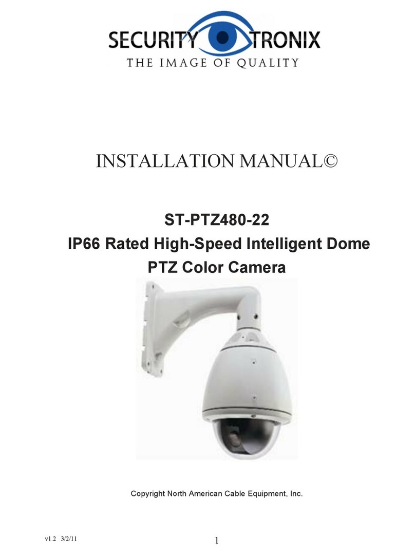 Securitytronix ST-PTZ480-22 User manual