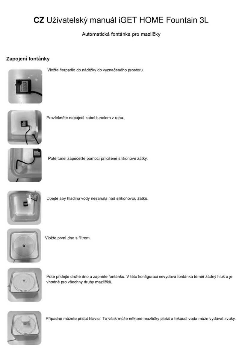 Iget HOME Fountain 3L user manual