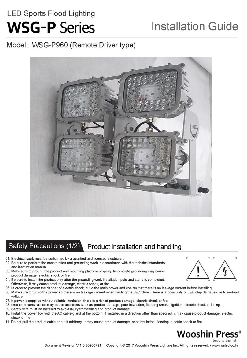 Wooshin Press WSG-P Series installation guide
