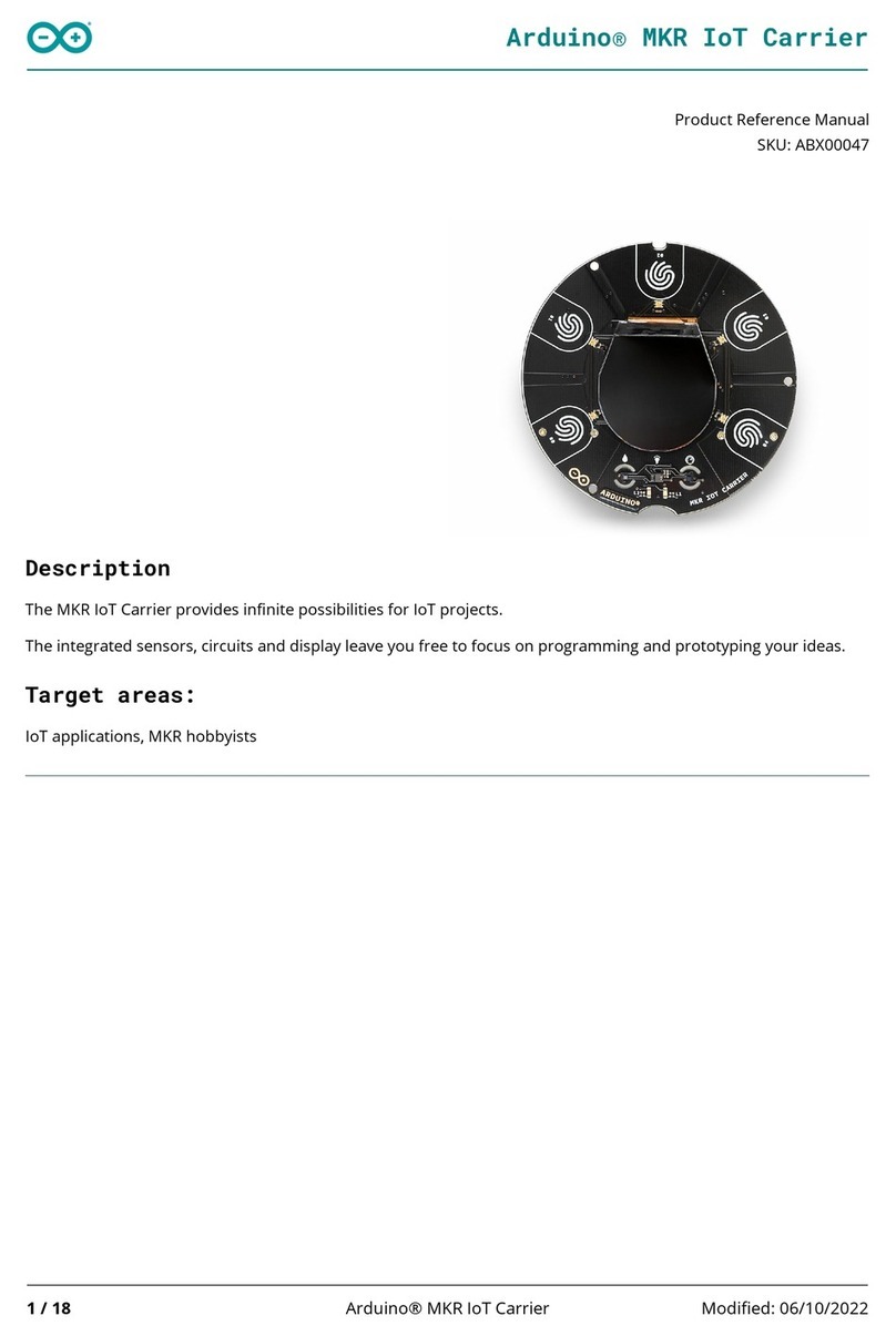 Arduino ABX00047 Product reference manual