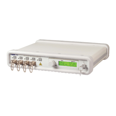 THORLABS MCLS Series User manual
