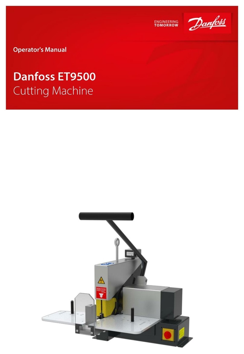 Danfoss ET9500 Operator's manual