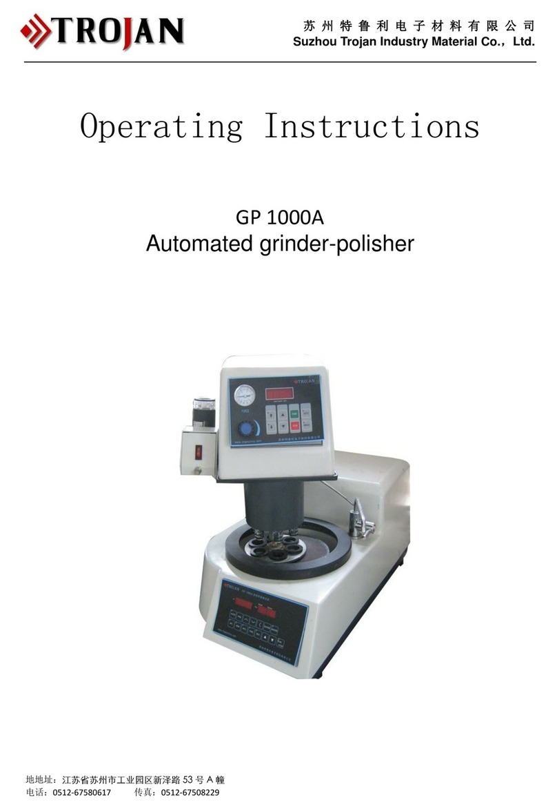 Trojan GP 1000A operating instructions