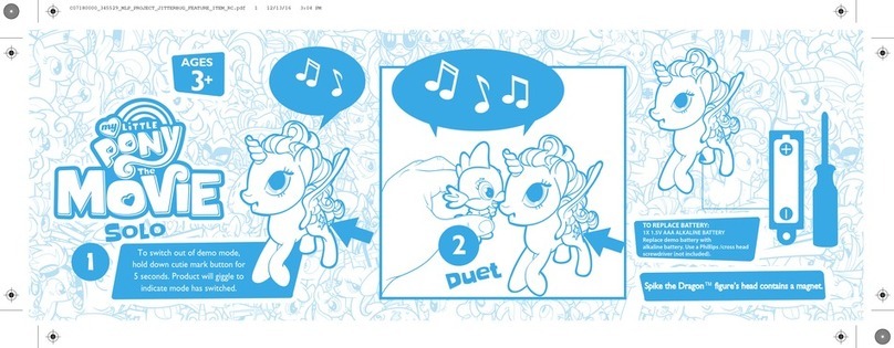 Hasbro My Little Pony The Movie Solo User manual Hasbro My Little Pony The Movie Solo User manual