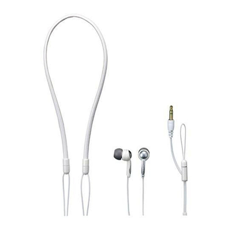 Sony MDR-NX1 operating instructions