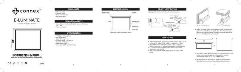 Connex E-LUMINATE CP203 instruction manual