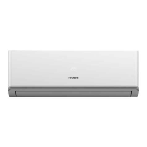 Hitachi RAK-AJ10PCASM User manual