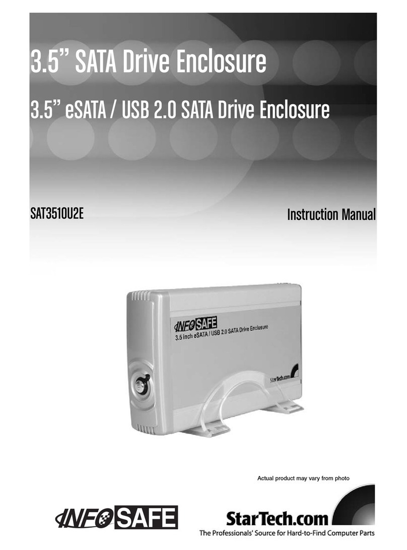 InfoSafe SAT3510U2E instruction manual