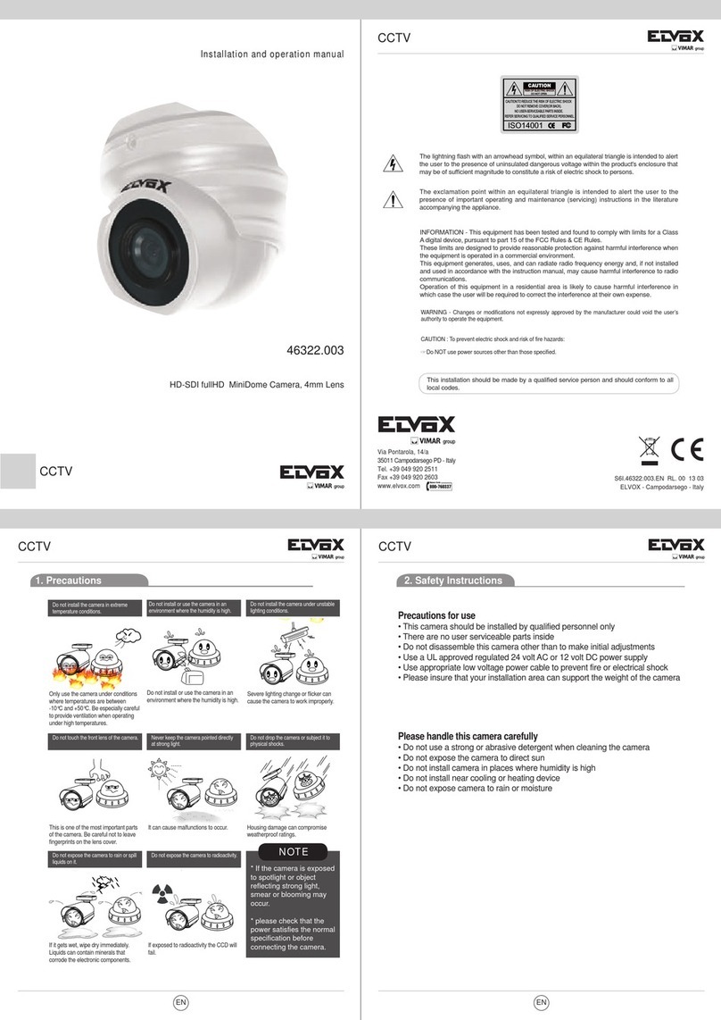 Vimar ELVOX 46322.003 User manual