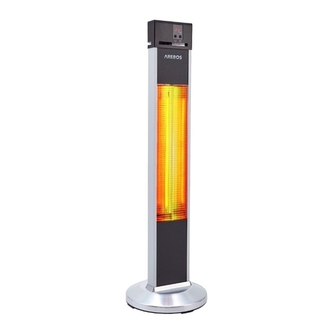 AREBOS AR-HE-THS2000/B user manual