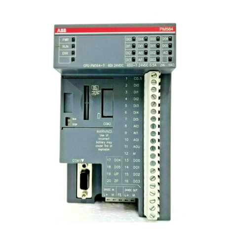 ABB PM554-T installation instructions