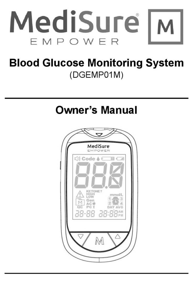 MediSure DGEMP01M owner's manual