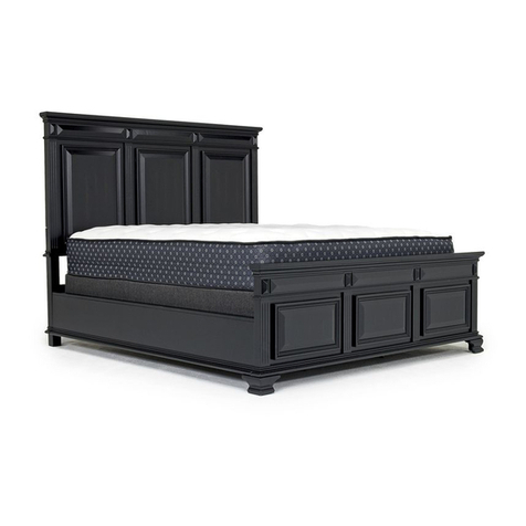 Bob's Furniture Palisades Queen Headboard Assembly instructions