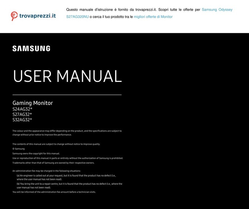 Samsung S27AG320NU User manual
