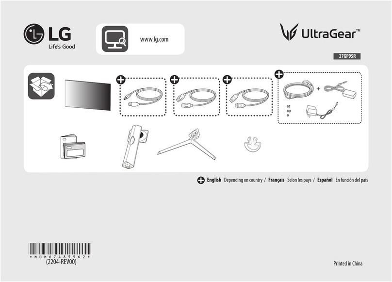 LG UltraGear 27GP95R User manual