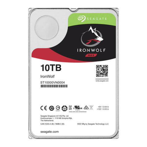 Seagate IRONWOLF ST10000VN0004 product manual