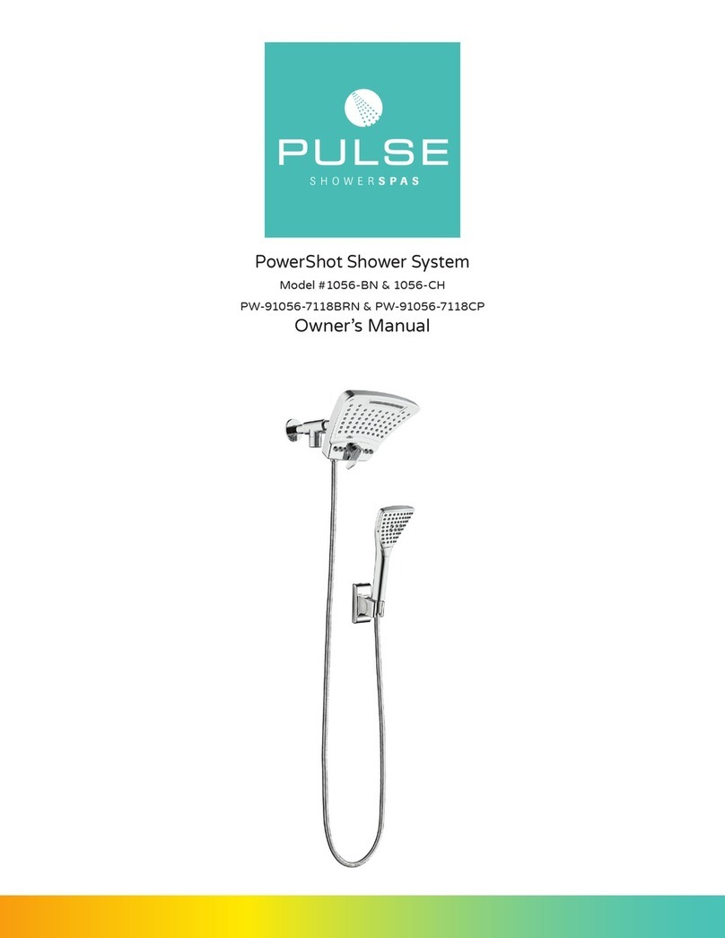Pulse Shower Spas 1056-BN owner's manual Pulse Shower Spas 1056-BN owner's manual