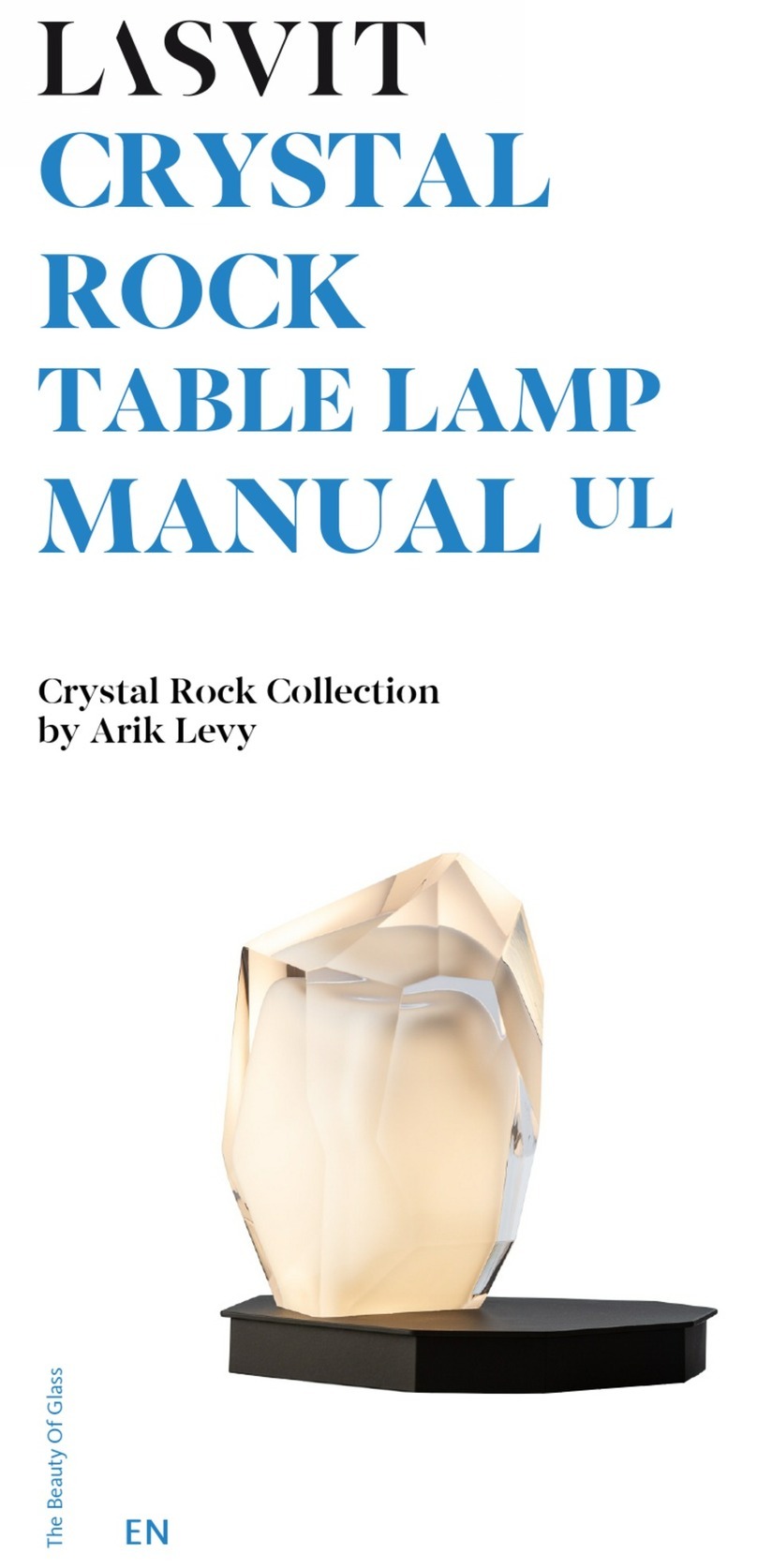 Lasvit Crystal Rock CL017TA-1UL manual