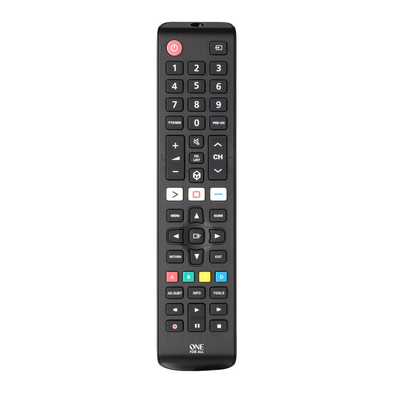 One Forall SAMSUNG URC-4910 User manual