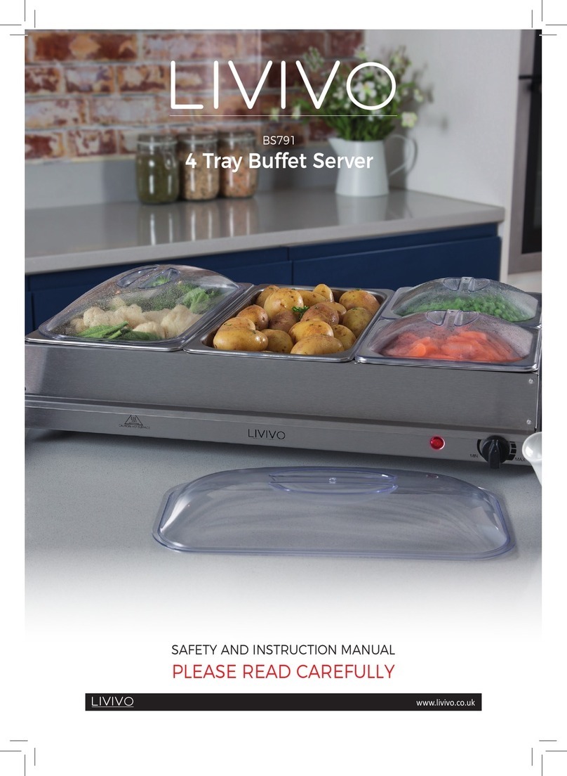 LIVIVO BS791 Safety and instruction manual