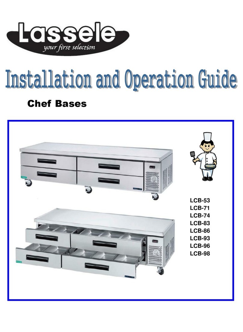 lassele LCB-53 Instalation and operating manual