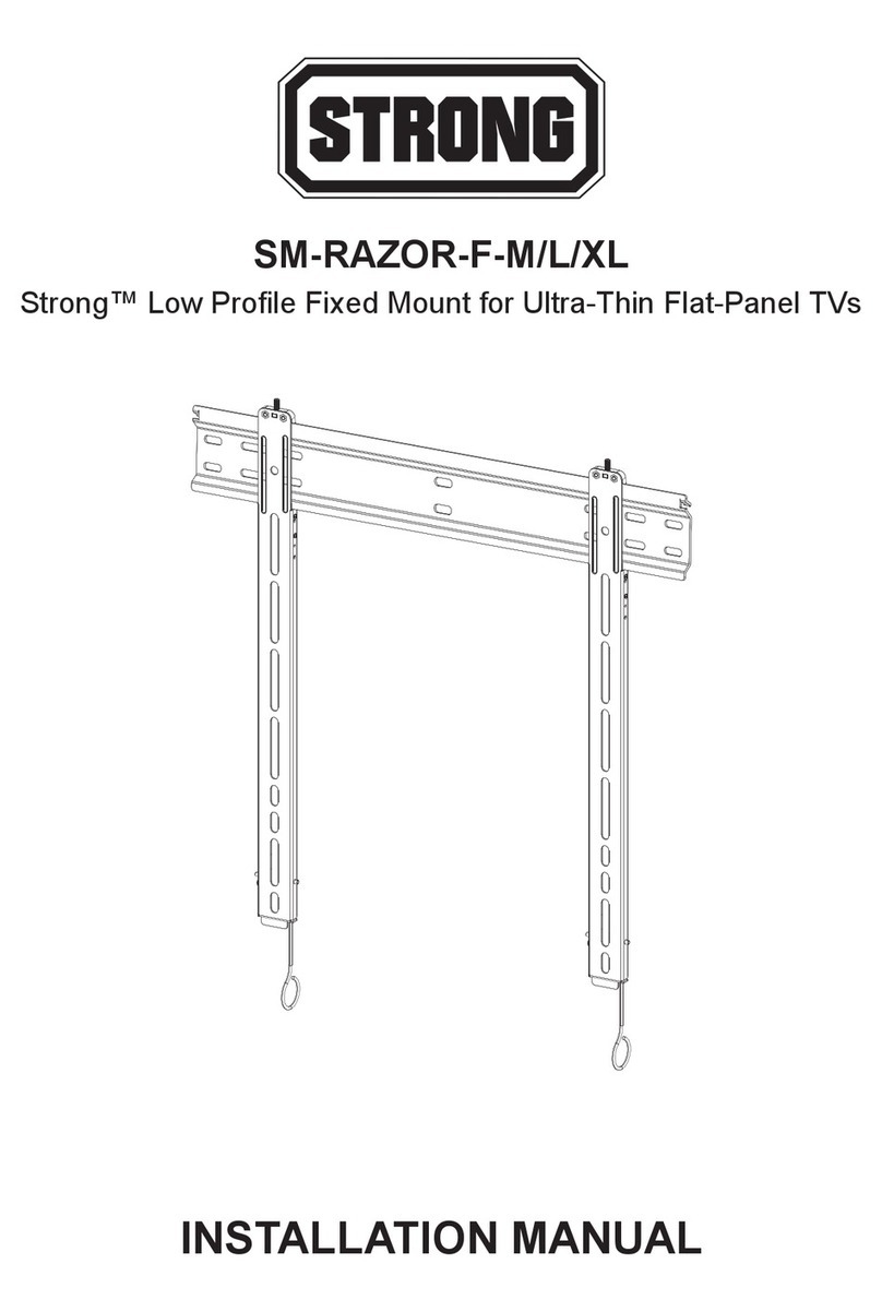 Strong SM-RAZOR-F-M installation manual