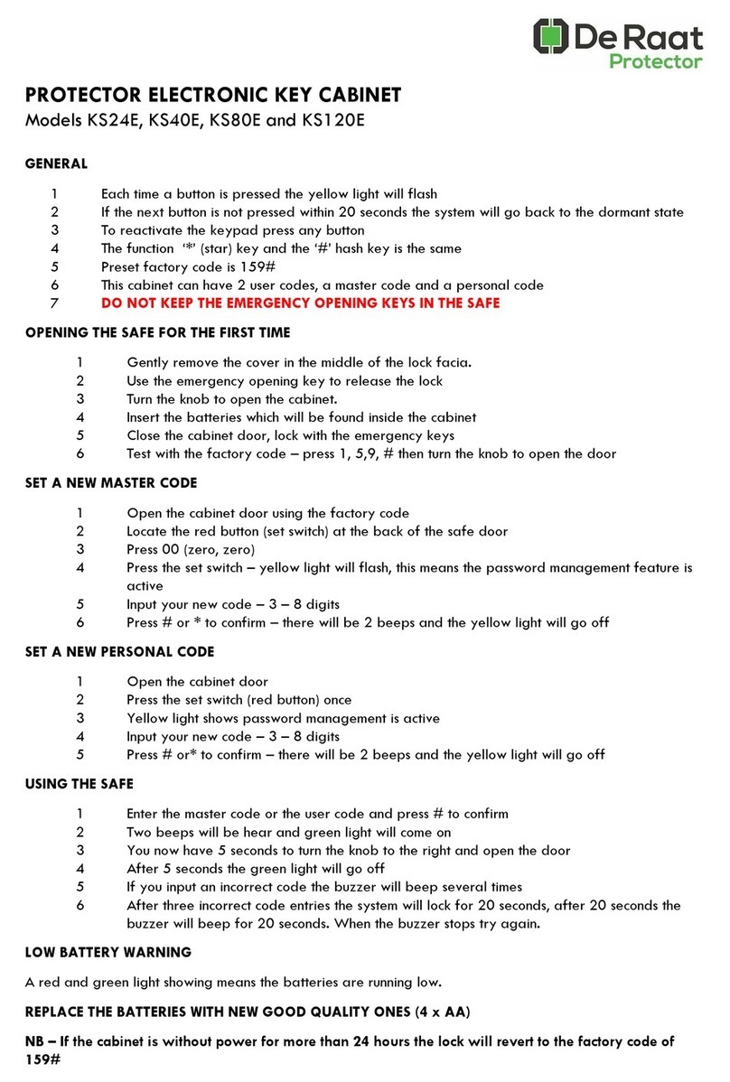 De Raat KS24E quick start guide