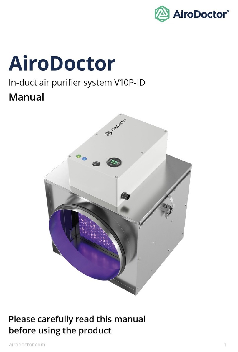 AiroDoctor V10P-ID manual
