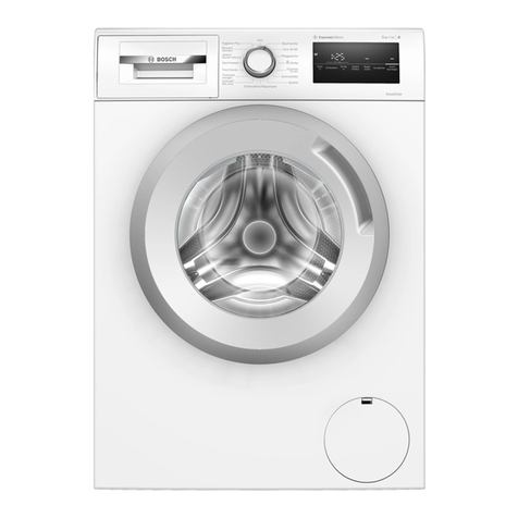 Bosch WAN282H3 user manual