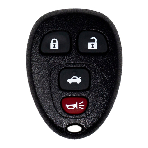 Car Keys Express GMRM-4TZ1RE User manual