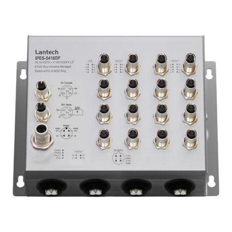 Lantech IES-5416DF Series user manual