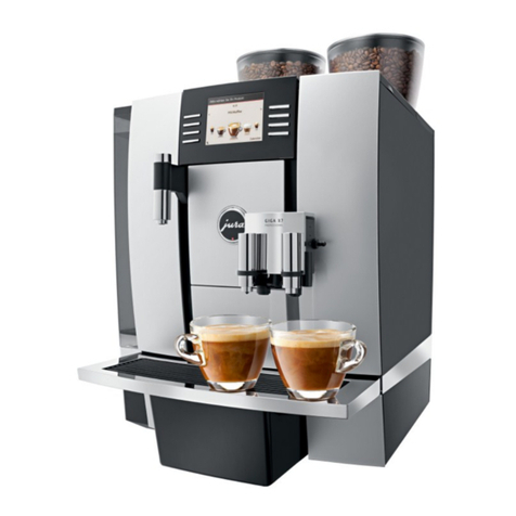 Jura X7 technical information