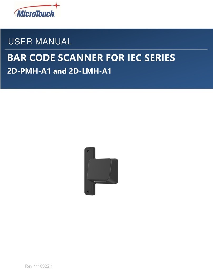 MicroTouch 2D-PMH-A1 user manual