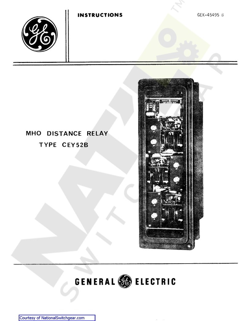 GE CEY52B User manual