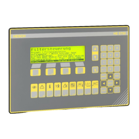 HESCH HE 5750 operating instructions