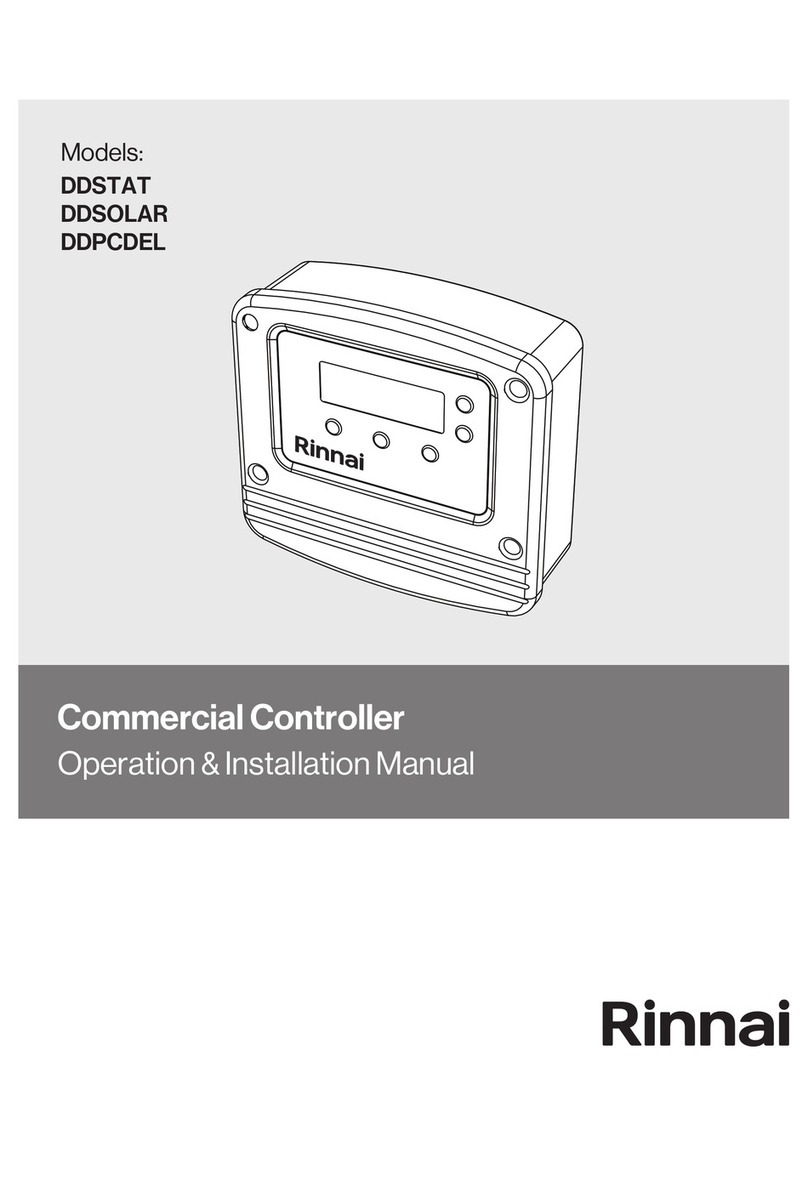 Rinnai Demand Duo Operation & installation manual