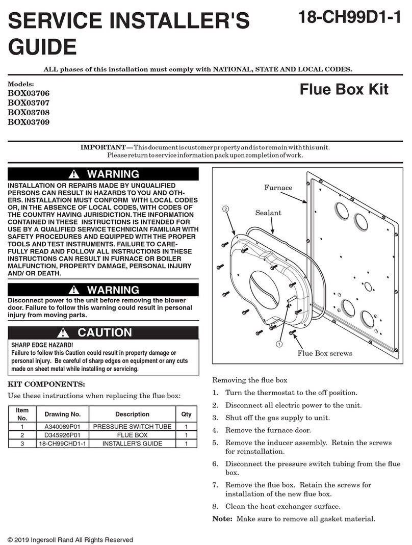Ingersoll-Rand BOX03706 Installer's guide