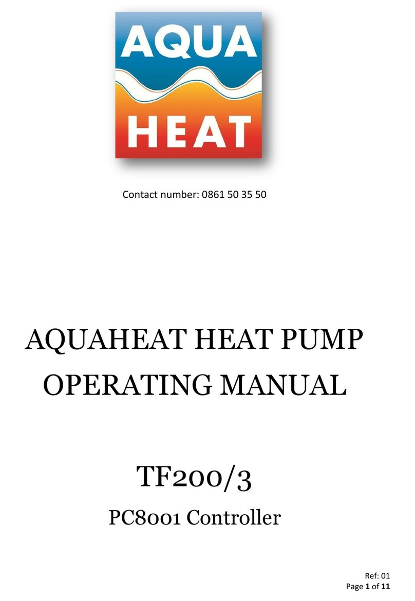 AQUAHEAT TF200/3 operating manual