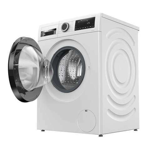 Bosch WGG1440TSN User manual and installation instructiions