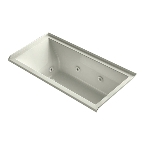 Kohler Underscore K-1167-RH2-33 Assembly instructions