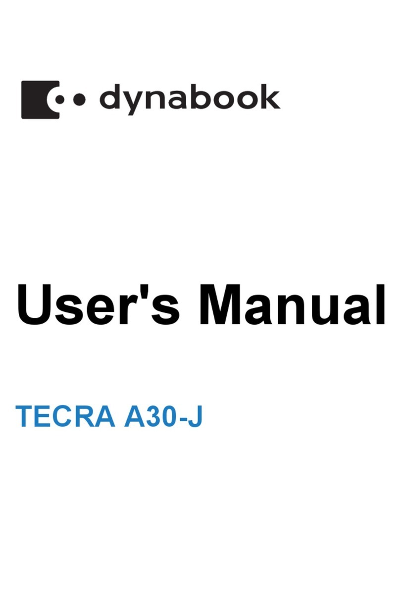 Toshiba Dynabook TECRA A30-J user manual