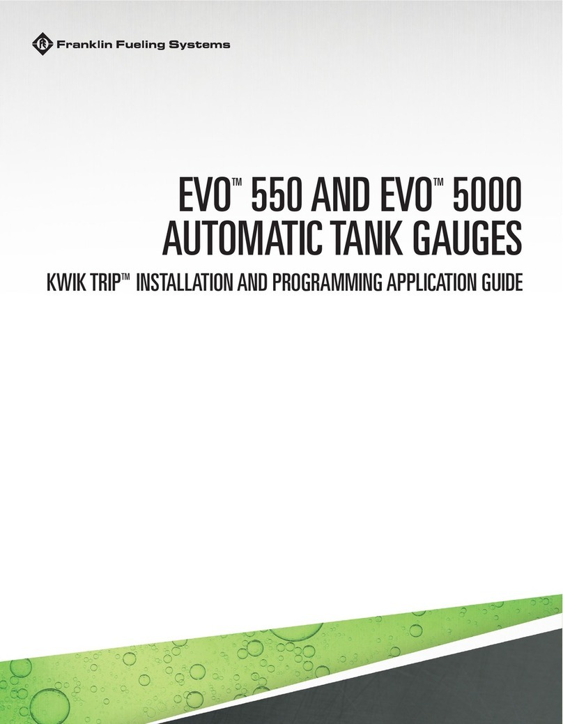 Franklin Fueling Systems KWIK TRIP EVO 550 User guide