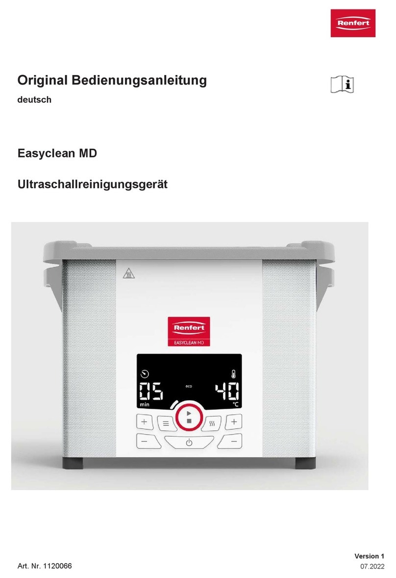 Renfert Easyclean MD Repair manual