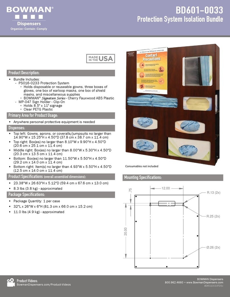 BOWMAN BD601-0033 quick start guide